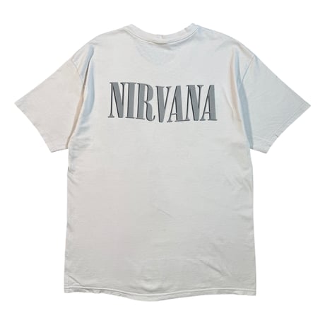 NIRVANA "MEMBER PORTRAIT WHITE" HANES LARGE 2191