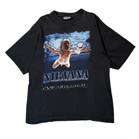 NIRVANA "NEVERMIND" 1991 BOOTLEG EURO TAGGED X-LARGE 1612