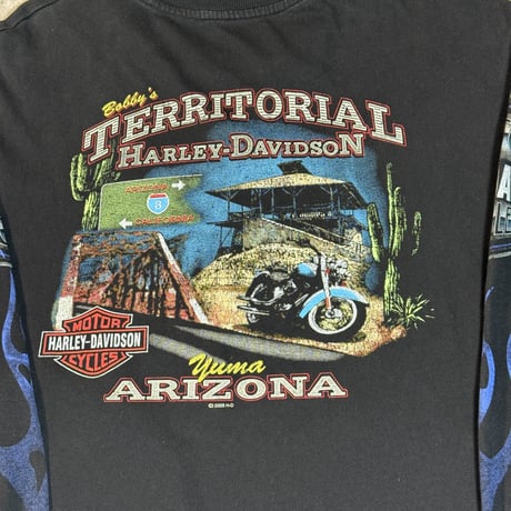 HARLEY DAVIDSON "CHROME SWEET CHROME" LS FITS LIKE X-LARGE 2147