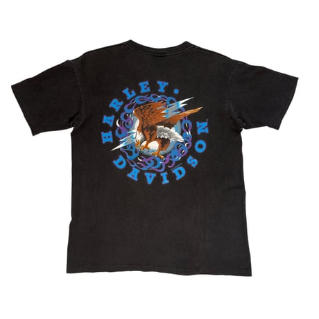 HARLEY DAVIDSON "BLUE FLAME, EAGLE" HARLEYTAG MEDIUM 1200