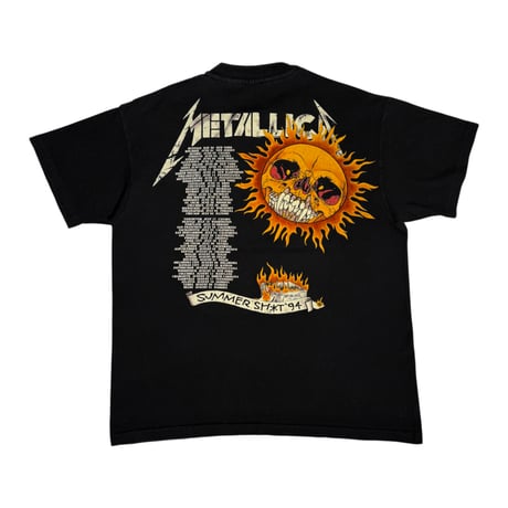 Metallica【Summer Shit ’94】1994 Fits Like X-LARGE  メタリカ 1276
