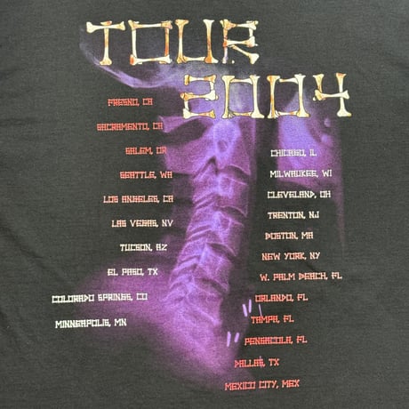 KORN "TOUR 2004" DELTA X-LARGE 1646