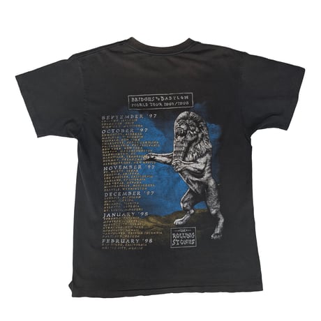THE ROLLING STONES "BRIDGES TO BABYLON WORLD TOUR 1997" ANVIL LARGE  414