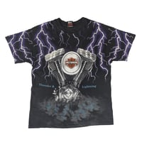 HARLEY DAVIDSON Thunder & Lightning OVP LARGE 341