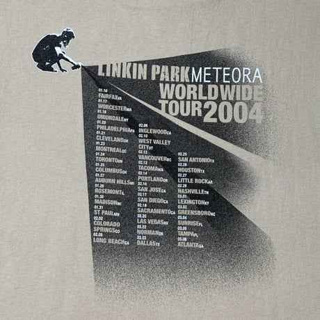 LINKIN PARK "METEORA WORLDWIDE TOUR 2004" AAA LARGE 1826
