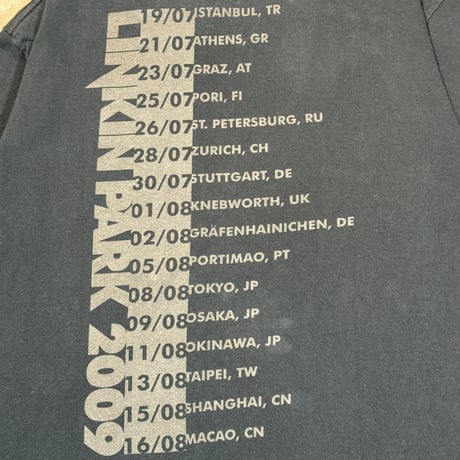 LINKIN PARK "LINKIN PARK 2009 TOUR" GILDAN LARGE 2051