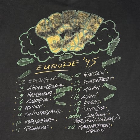 GREENDAY "DOOKIE TOUR  EUROPE 1995" LARGE  1309