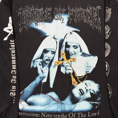 CRADLE OF FILTH "DECADENCE IS A VIRTUE" M&O FITS LIKE LARGE 1815