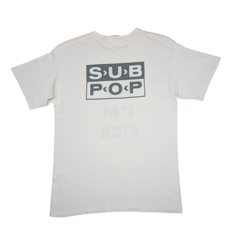 OLD VINTAGE " SUB POP TOUCH ME I'M SICK " GILDAN MEDIUM  802