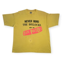 SEX PISTOLS "NEVER MIND THE BOLLOCKS" FRUIT OF THE LOOM X-LARGE 942