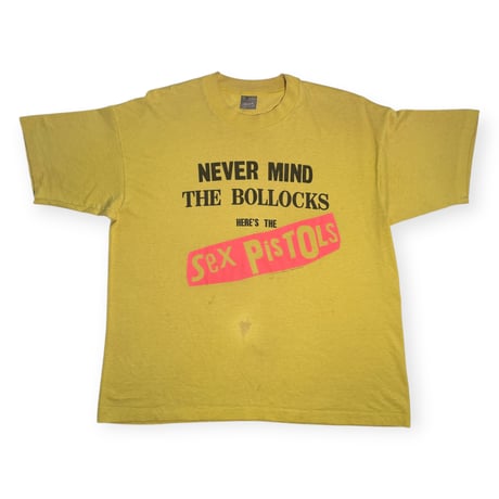 SEX PISTOLS "NEVER MIND THE BOLLOCKS" FRUIT OF THE LOOM X-LARGE 942