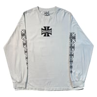 WEST COAST CHOPPERS "BRAND LOGO" LS WCC TAG FITS LIKE X-LARGE 2122