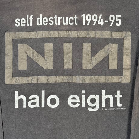 NINE INCH NAILS "THE DOWNWARD SPIRAL HALO EIGHT" LS ALLSPORT X-LARGE 1451