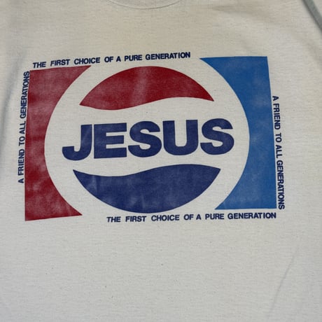 JESUS AND MARY CHAIN "PEPSI PARODY" SCREENSTARS FITS LIKE X-LARGE 1979