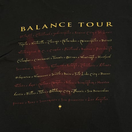 VAN HALEN "BALANCE" 1995 FRUIT OF THE LOOM LARGE  1145