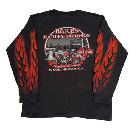HARLEY DAVIDSON "BARB'S " LS  LARGE  1175