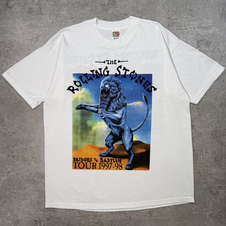 THE ROLLING STONES 【Bridges to Babylon 】1997 FRUIT OF THE LOOM X-LARGE  ローリングストーンズ 1383