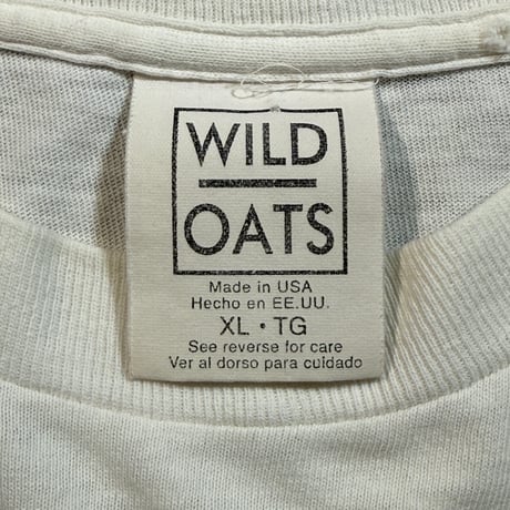 NIRVANA "NOTE WHITE" WILD OATS X-LARGE 1885