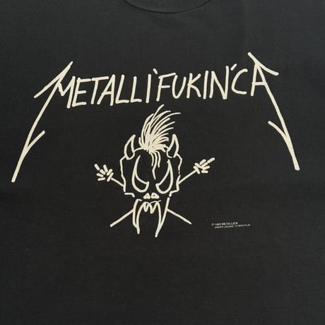 METALLICA "METALLIFUKINCA" SCREENSTARS X-LARGE 1124
