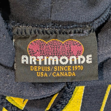 NIRVANA "SMILE 1992" HOODED SWEATSHIRT ARTIMONDE X-LARGE65