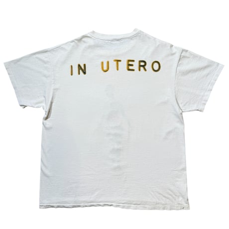 NIRVANA "IN UTERO" BACKSTAGE PASS FITS LIKE X-LARGE 1677