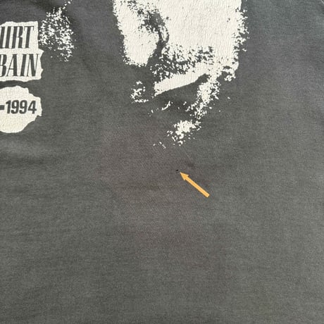 NIRVANA "KURT COBAIN 1967-1994" FRUIT OF THE LOOM LARGE 1653