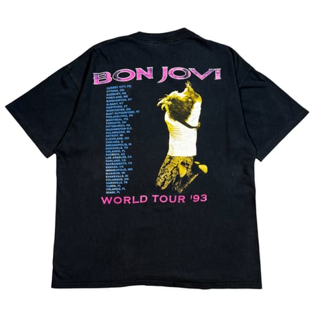 BONJOVI "WORLD TOUR 1993" BROCKUM X-LARGE NO.1991