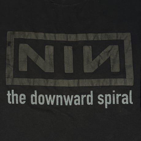 NINE INCH NAILS 1994 the downward spiral self destruct LS  FRUIT OF THE LOOM X-LARGE  1199