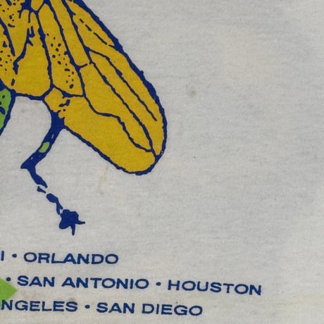 BUTTHOLE SURFERS "INDEPENDENT WORM SALOON" HANES X-LARGE 947