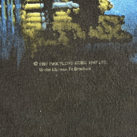 PINK FLOYD "WISH YOU WERE HERE" 1975 BROCKUM X-LARGE  1456