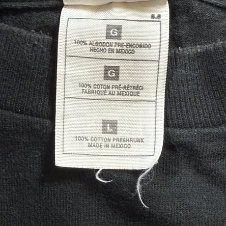 NINE INCH NAILS "BOX LOGO" FRUIT OF THE LOOM LARGE 525
