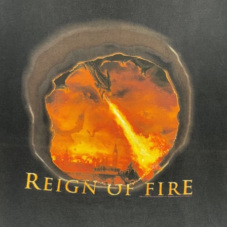 REIGN OF FIRE "2002 MOVIE PROMO“ AAA X-LARGE 821
