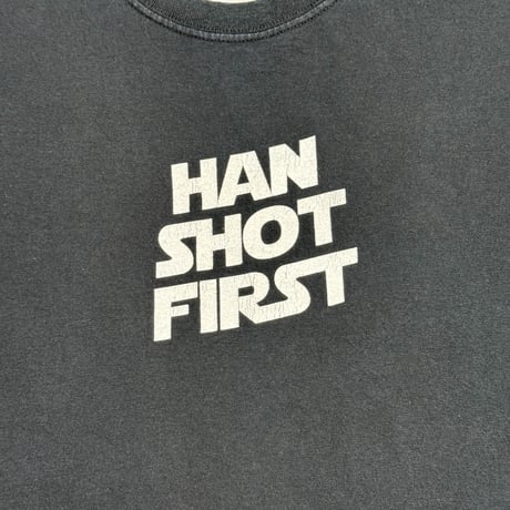 STAR WARS "HAN SHOT FIRST" GILDAN X-LARGE 1607