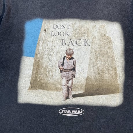 STARWARS "ANAKIN SKYWALKER, DON'T LOOK BACK" STARWARS TAG FITS LIKE X-LARGE 2070
