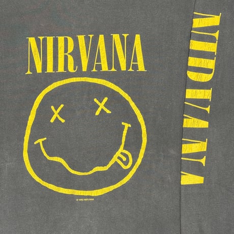 NIRVANA "SMILE" LS EURO TAG X-LARGE 912