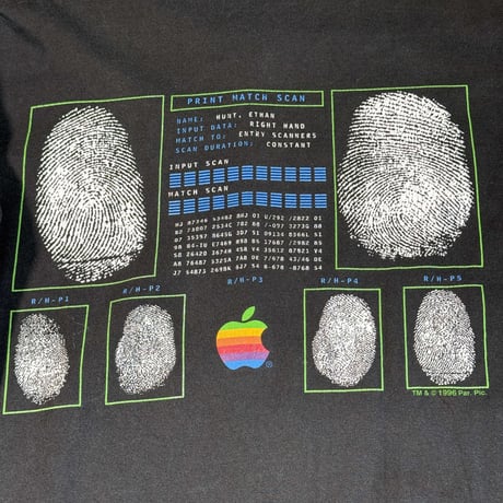 APPLE "EXPECT THE IMPOSSIBLE" LS FRUIT OF THE LOOM X-LARGE 2417