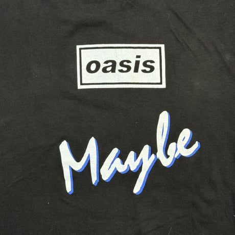 OASIS "DEFINITELY MAYBE" LS EURO TAG X-LARGE 2069