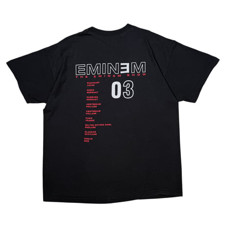 EMINEM "THE EMINEM SHOW 03" FRUIT OF THE LOOM LARGE 1364