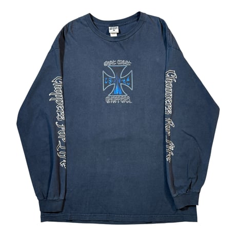 WEST COAST CHOPPERS "BLUE FLAME" LS JESSE WHO? X-LARGE1811