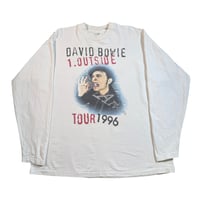DAVID BOWIE "OUTSIDE TOUR 1996" LS X-LARGE 2619