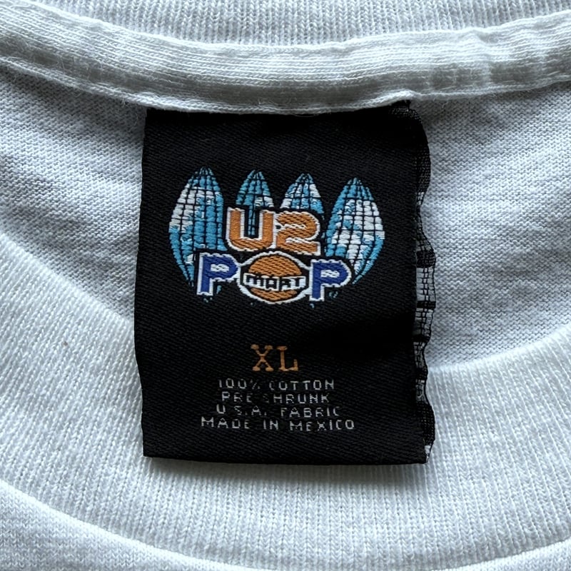 新品シールド1997年orig.当時物 U2–Pop Sticker Seald U2 