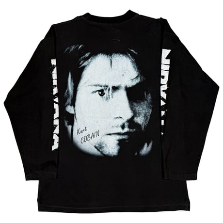 NIRVANA " KURT COBAIN" LS FRANCE ESTELLE X-LARGE 1784