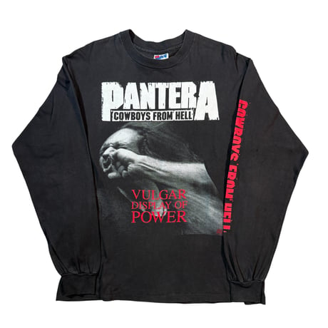 PANTERA "COWBOYS FROM HELL" LS HANES LARGE 2089