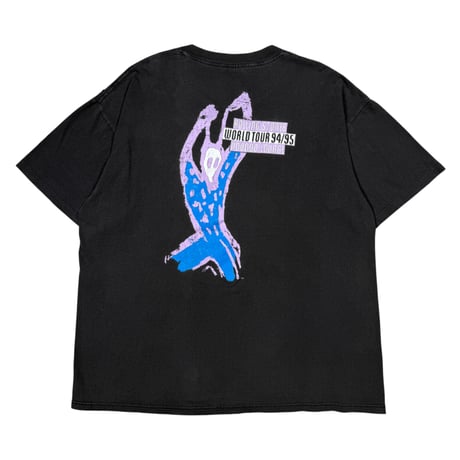 THE ROLLING STONES "PURPLE SPIKE TONGUE" BROCKUM X-LARGE 1500