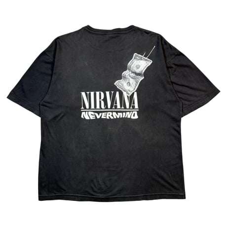 NIRVANA "NEVERMIND" BLACK  LARGE 2072