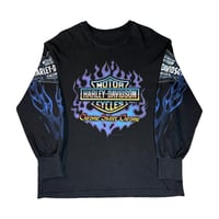 HARLEY DAVIDSON "CHROME SWEET CHROME" LS FITS LIKE X-LARGE 2147