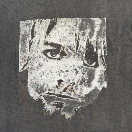 NIRVANA KURT COBAIN "MEMORIAL FACE"  AMERICA'S BEST FITS LIKE LARGE 908