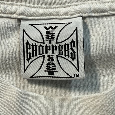 WEST COAST CHOPPERS "BRAND LOGO" LS WCC TAG FITS LIKE X-LARGE 2122