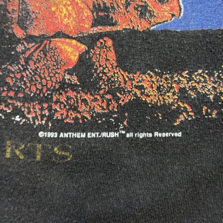 RUSH "1993 COUNTERPARTS" RUSH TAG X-LARGE 370