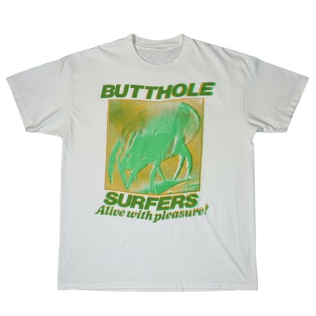 BUTTHOLE SURFERS "ALIVE WITH PLEASURE!" FITS LIKE LARGE 1972